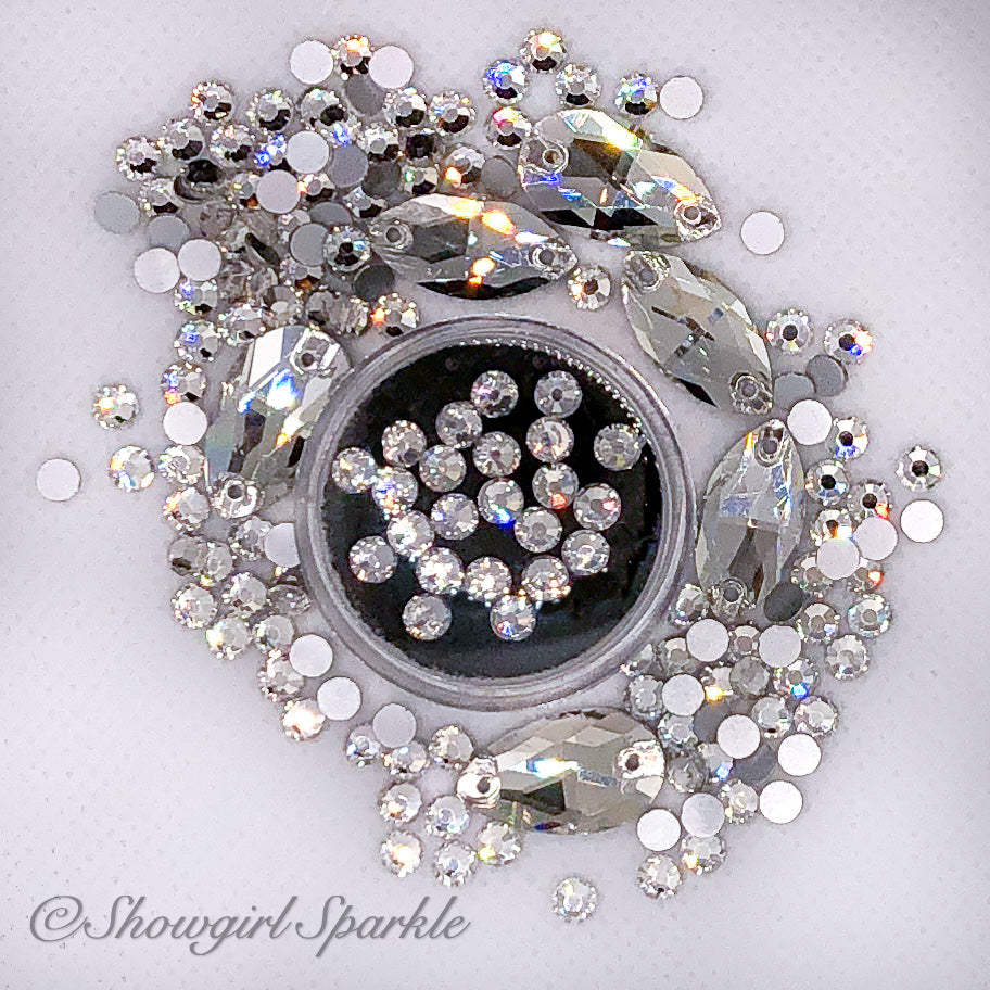 Crystal Clear Rhinestones from Canada – Showgirl Sparkle