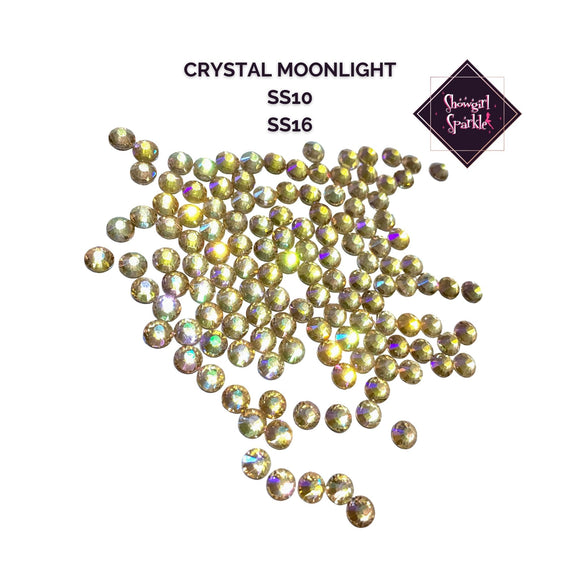 Crystal Moonlight Flatback Glass Rhinestones – Showgirl Sparkle